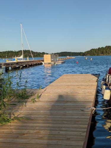 Schwimmendes Haus, Freier Blick Aufs Tolle Wasser