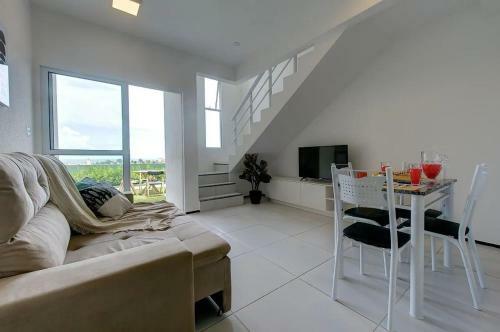 Apartamento Tr�plex Com Jacuzzi Em Porto Das Dunas Por Carpediem