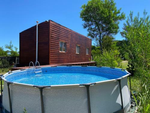 Caba�a, Piscina, Parrillero, Jard�n Y Estufa