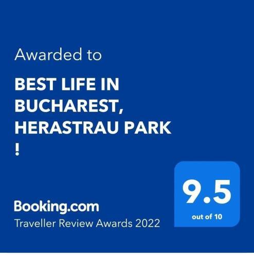 Apartamento Best Life In Bucharest, Herastrau Park !