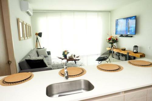 Apartamento Con Playa Privada Morros Eco Cartagena