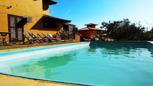 Casa Com Piscina A 200 Metros Do Centro