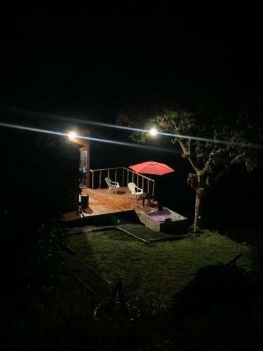 Bed & Breakfast Caba�a Palmas Eb�jico