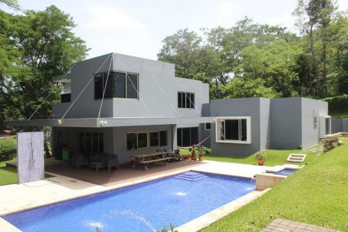 Villa Minimalistic Home In A Nature Residential Area