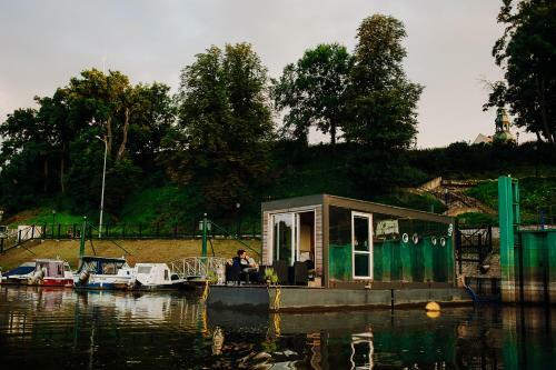 Lovely Floating House In A Romantic Little Town