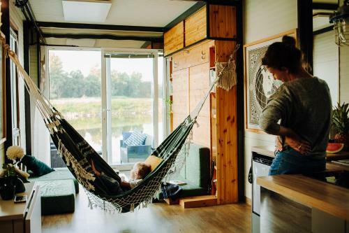 Lovely Floating House In A Romantic Little Town