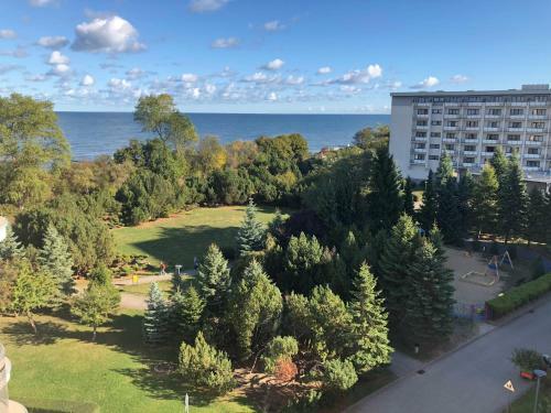 Apartament Ania Z Widokiem Na Morze W Hotelu Arka