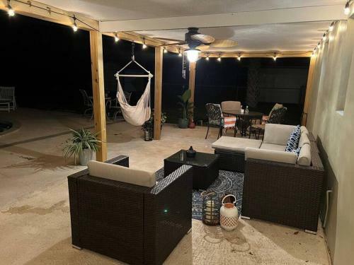 Pool House With One Of A Kind Garden
