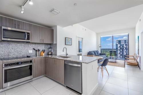 Apartamento Modern Downtown Doral One-bedroom Apt With Golf Course Views