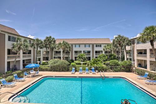 Apartamento Beachfront St Augustine Condo With Pool Access