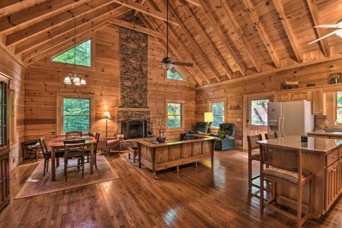 Rustic Clayton Hideaway With Deck And Forest Views!