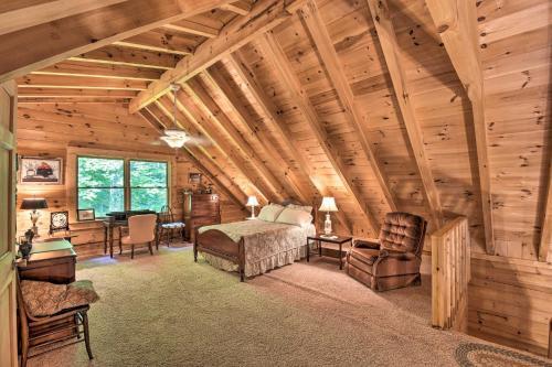 Rustic Clayton Hideaway With Deck And Forest Views!
