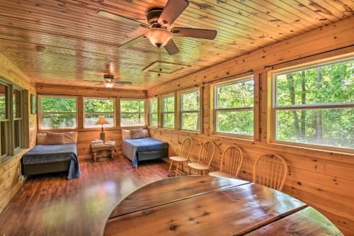 The Outlook At The Sautee Mountain Retreat!