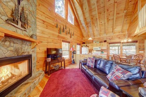 New Log Cabin Hibernation With Mountain Views