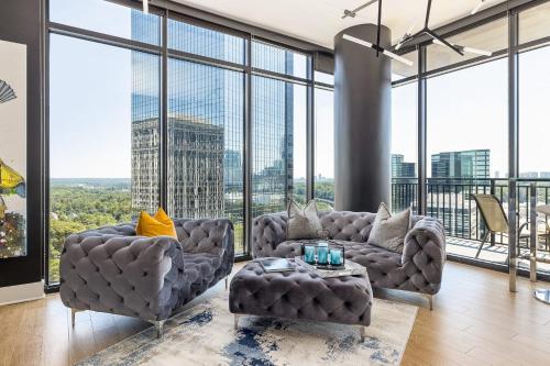 Apartamento Impeccable Buckhead Panoramic Cityscape