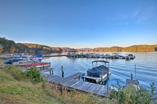 Chic Waterfront Villa With Fire Pit, Lake Views