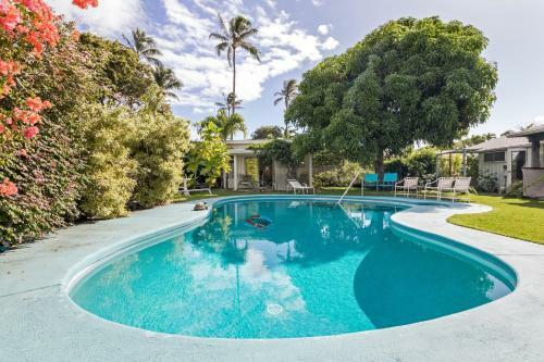 Tropical Pool Cottage Close To Kailua Beach