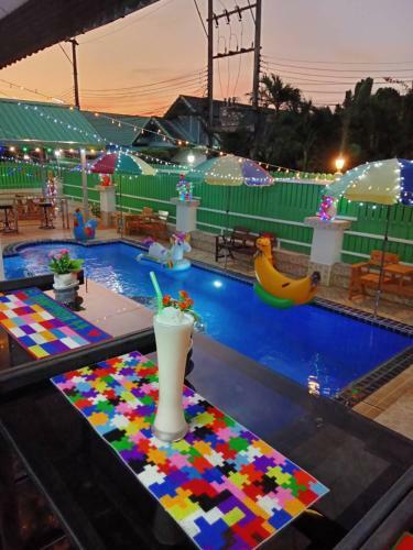 Hostal Kaewthip Family&pool