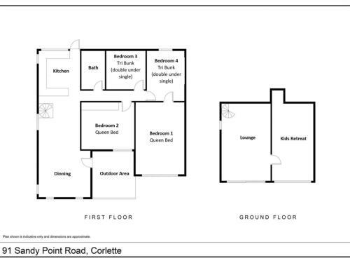 91 Sandy Point Road With Wifi Boat Parking And Air Con