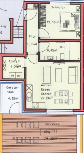 Apartamento Ferienwohnung M�wennest N�3