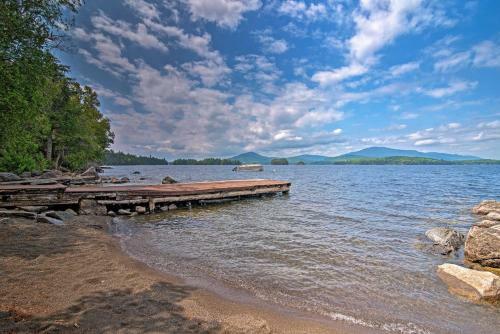 2-acre Lakefront Greenville Home With Cottage And Dock