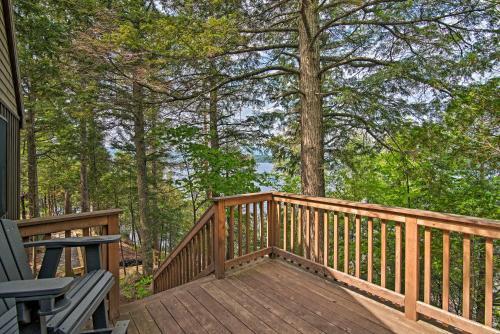 2-acre Lakefront Greenville Home With Cottage And Dock