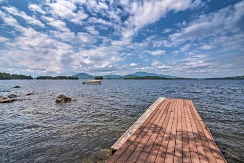 2-acre Lakefront Greenville Home With Cottage And Dock