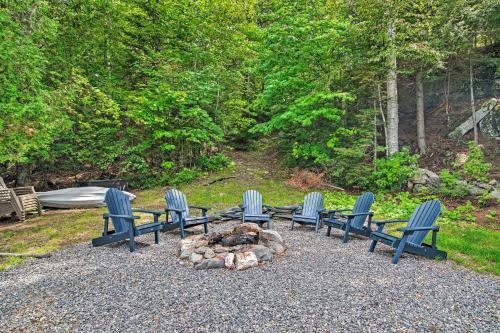 2-acre Lakefront Greenville Home With Cottage And Dock