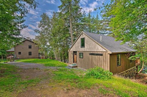 2-acre Lakefront Greenville Home With Cottage And Dock