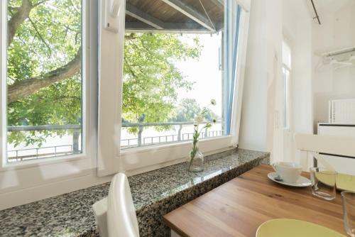 Apartamento Weserwohnung - Bootshaus Urlaub Am Wasser