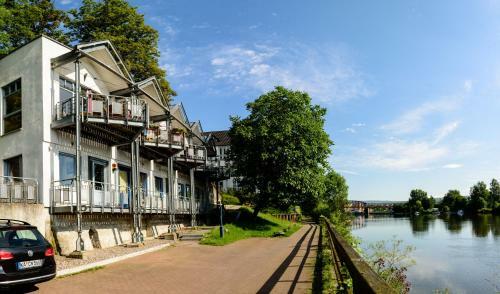 Apartamento Weserwohnung - Bootshaus Urlaub Am Wasser