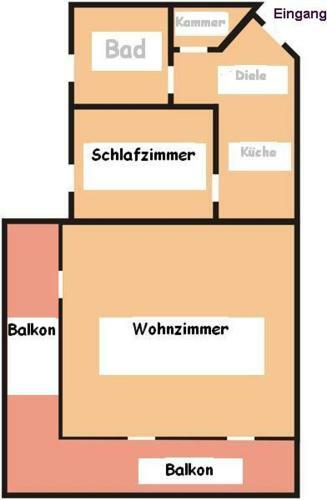 Apartamento Ferienwohnung Wanderlust