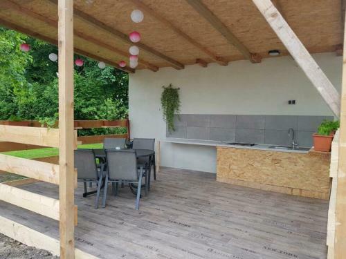 Mietwohnwagen Auf Dem Campingplatz Westerkoog Bei B�sum