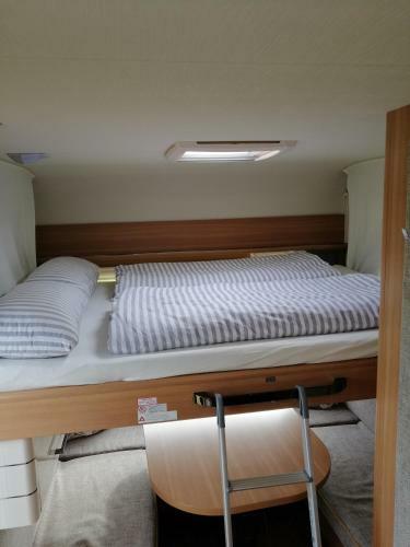 Mietwohnwagen Auf Dem Campingplatz Westerkoog Bei B�sum