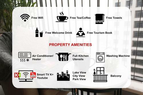 Apartamento Vinhomes Dcapitale Romantic Lakeview 2brs