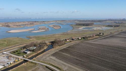 Iris't; Dijkhuisje In de Polders Van Groede.