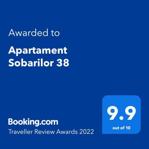 Apartament Sobarilor 38