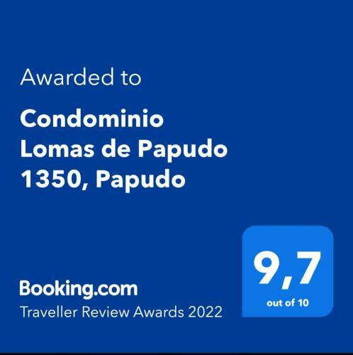 Apartamento Condominio Lomas de Papudo V, Papudo