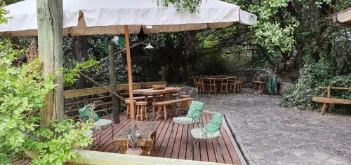 Casa de Monta�a Inmersa En Bosque Nativo