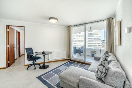 Apartamento Bayside View - 2br W/ Ocean View, Parking, Wifi.