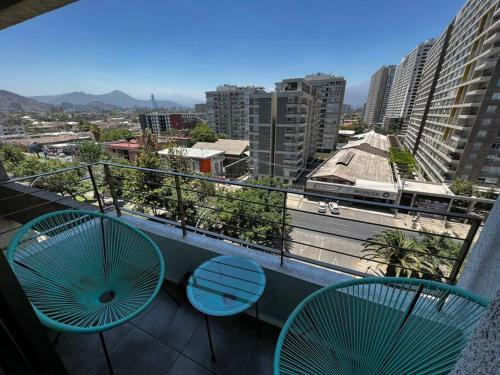 Apartamento Parque Bustamante, Metro Irarr�zaval, Free Parking