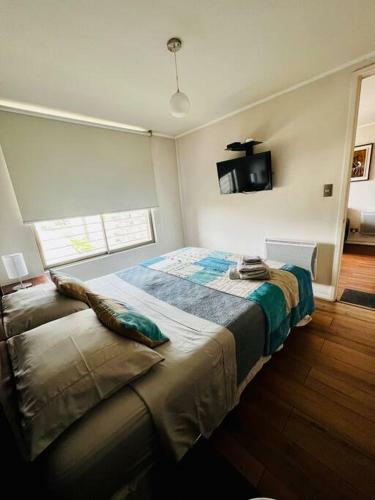 Apartamento Parque Bustamante, Metro Irarr�zaval, Free Parking