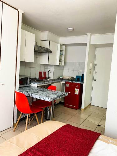 Apartamento Depto 2 Metro Cal Y Canto (Estudio)