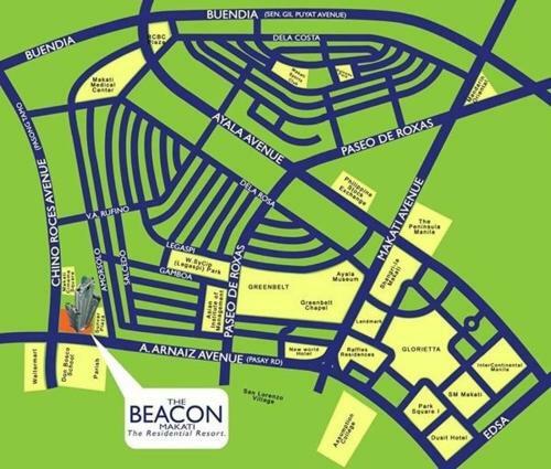Apartamento The Beacon Makati For 4 Wifi 16mbps