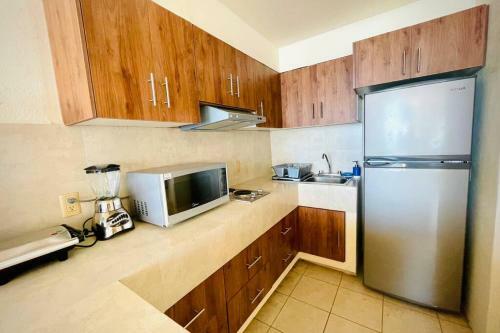 Apartamento Espectacular Apto A Pie de Playa Con Vista Al Mar