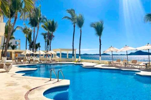 Apartamento Espectacular Apto A Pie de Playa Con Vista Al Mar