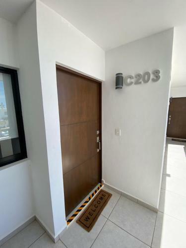 Apartamento Departamento Con Alberca - Playa A 2 Minutos