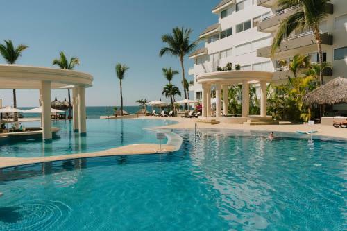 Apartamento A Pie de Playa Con Alberca Jacuzzi Vista Al Mar