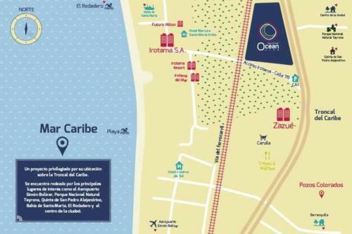 Magn�fico Apartamento, Santa Marta Sector Irotama