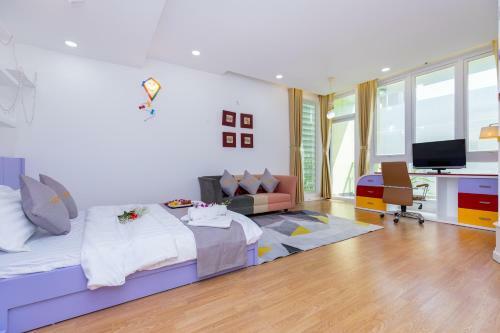 Palm Villas 5 Luxury- 4 Ph�ng Ng? Cao C?p